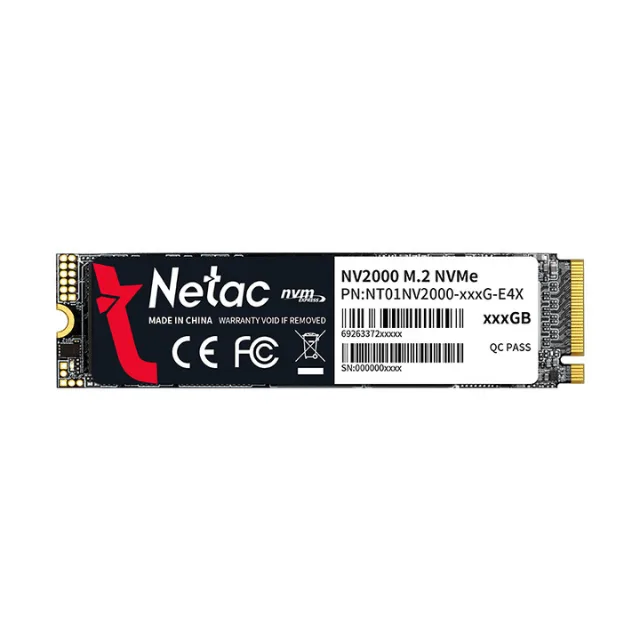 Netac NV2000 256GB M.2 2280 PCIe NVMe SSD