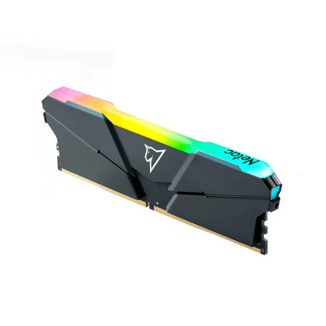 Netac Shadow RGB (8GB x 2) DDR4 3600MHz Grey Desktop RAM