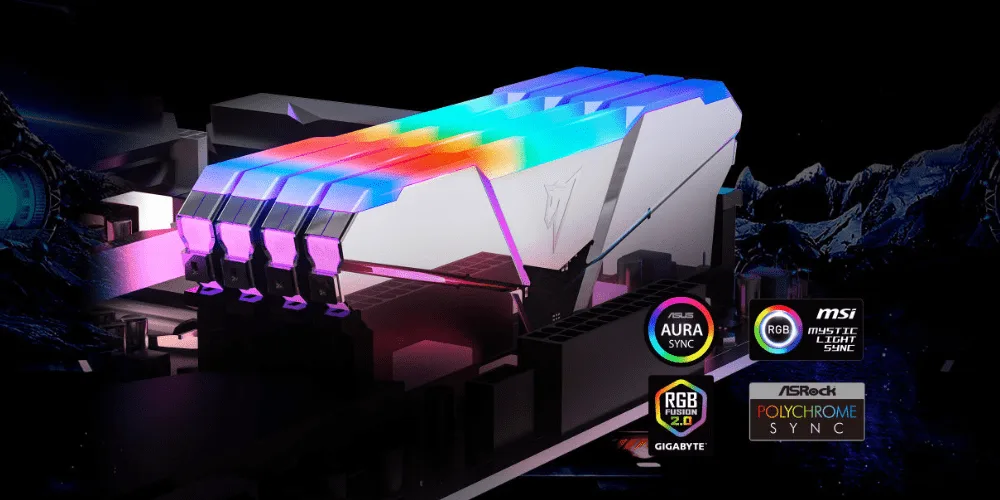 Netac Shadow RGB 16GB DDR5 5600MHz (2x8GB) Desktop RAM