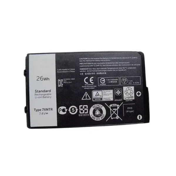 7XNTR Laptop Battery for Dell Latitude 12 7202