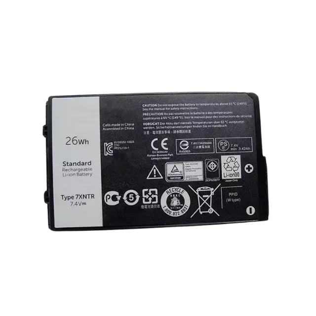7XNTR Laptop Battery for Dell Latitude 12 7202